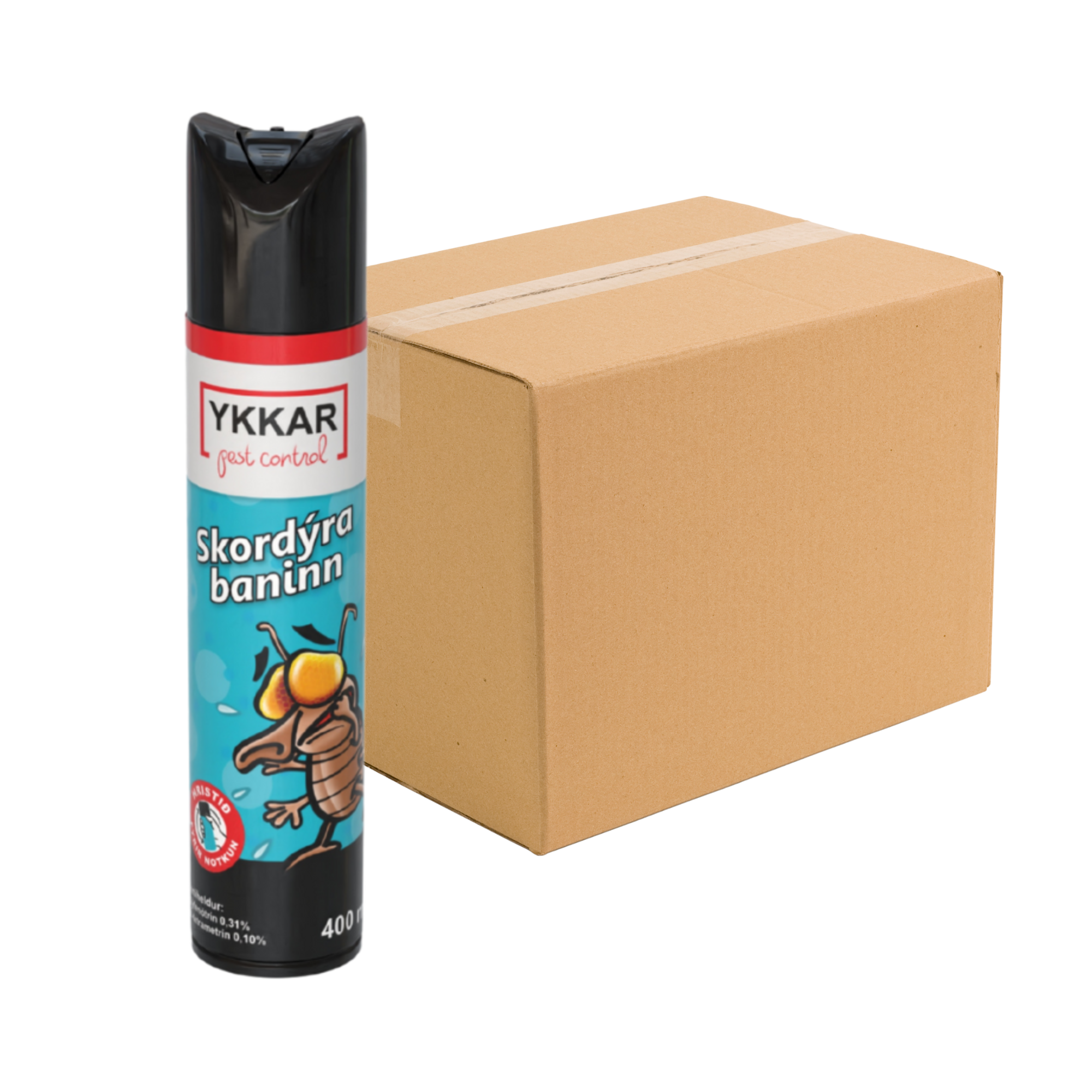 Skordýrabani 400 ml - 12 stk.