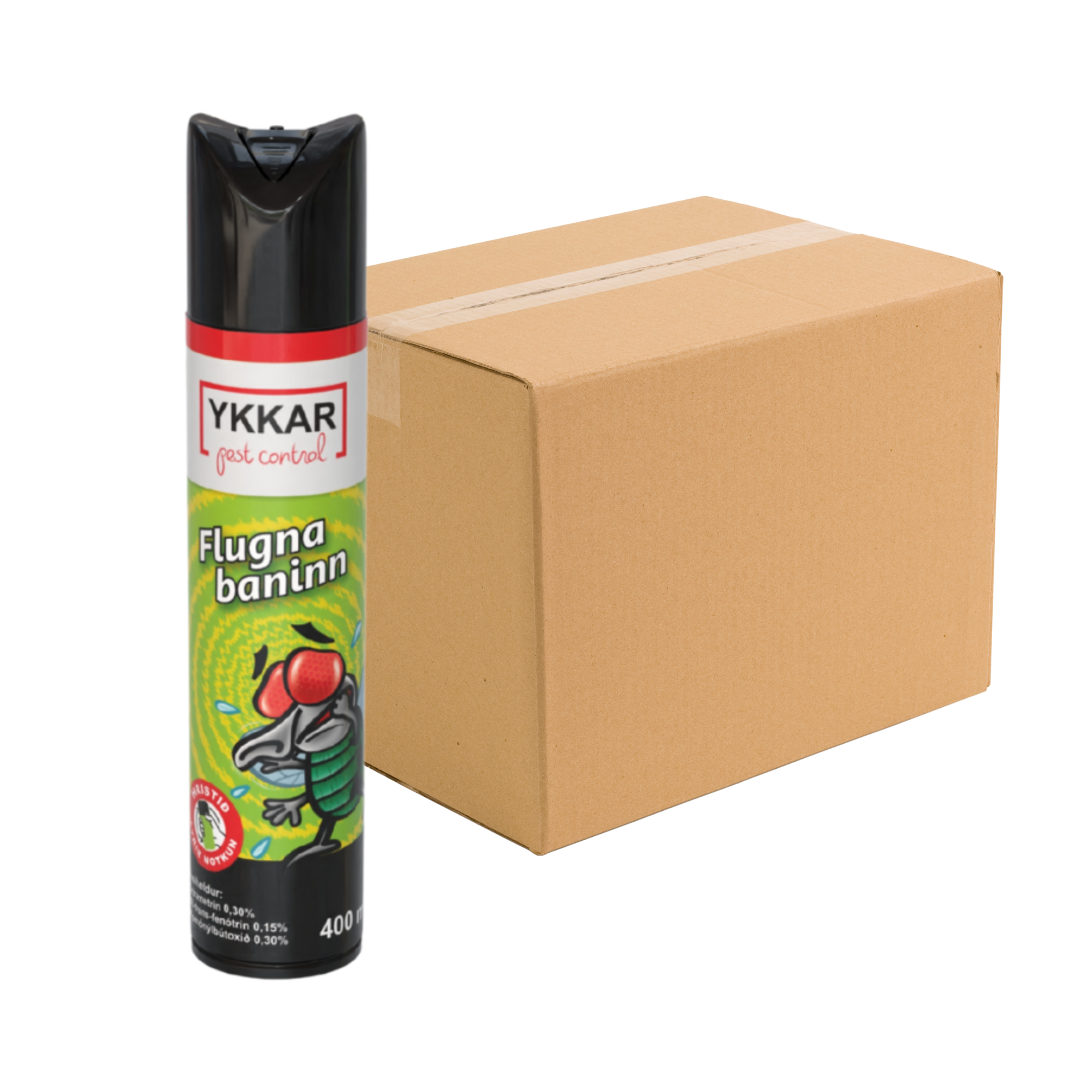 Flugnabaninn 400ml - 12 stk.