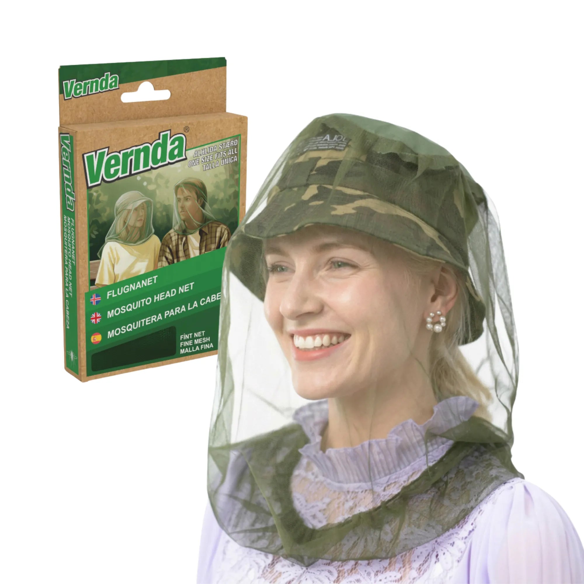 Flugnanet gegn flugum, moskító og lúsmý
